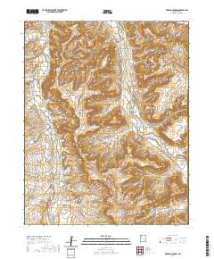 Fresno Canyon 2020 topographic map thumbnail