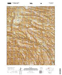 Frijoles 2020 topographic map thumbnail