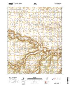 Frutosa Lake 2020 topographic map thumbnail