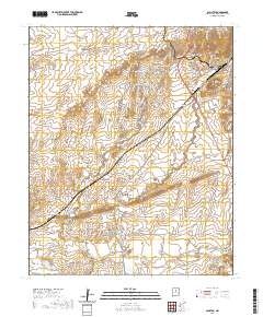 Galisteo 2020 topographic map thumbnail