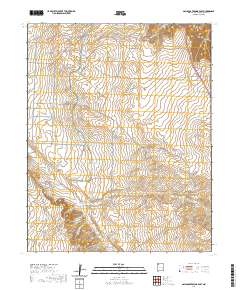 Gallegos Trading Post 2020 topographic map thumbnail
