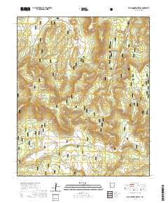 Gallo Mountains East 2020 topographic map thumbnail