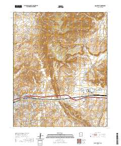 Gallup East 2020 topographic map thumbnail