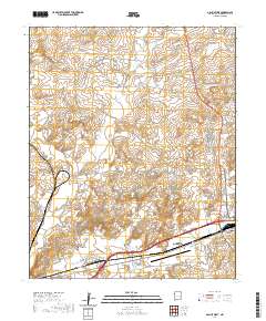 Gallup West 2020 topographic map thumbnail
