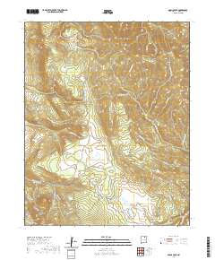 Garcia Peak 2020 topographic map thumbnail
