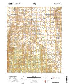 Garden Spring Canyon 2020 topographic map thumbnail