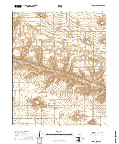Garrett Ranch 2020 topographic map thumbnail