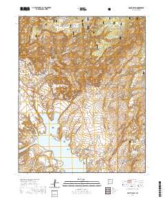 Ghost Ranch 2020 topographic map thumbnail