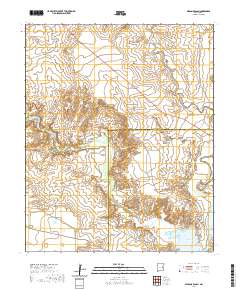 Gibbons Ranch 2020 topographic map thumbnail