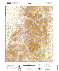 Gillespie Mountain 2020 topographic map thumbnail