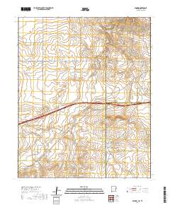 Glenrio 2020 topographic map thumbnail