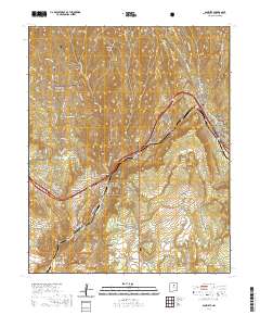 Glorieta 2020 topographic map thumbnail