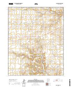 Goat Canyon 2020 topographic map thumbnail