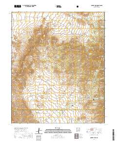 Godfrey Peak 2020 topographic map thumbnail