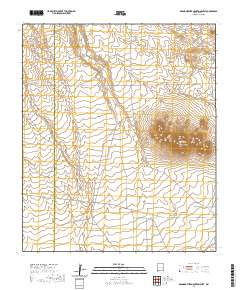 Grandmother Mountain West 2020 topographic map thumbnail