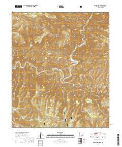 Granny Mountain 2020 topographic map thumbnail