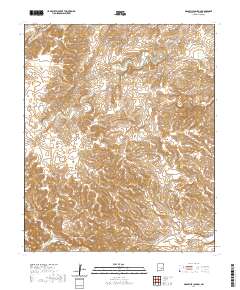 Granville Canyon 2020 topographic map thumbnail