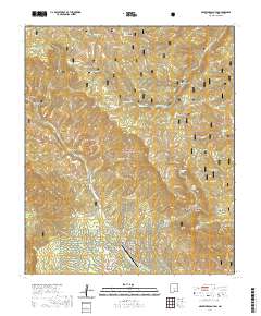 Graveyard Canyon 2020 topographic map thumbnail