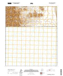 Guadalupe Pass 2020 topographic map thumbnail