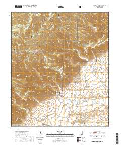 Gunsight Canyon 2020 topographic map thumbnail