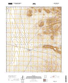 Hachita 2020 topographic map thumbnail