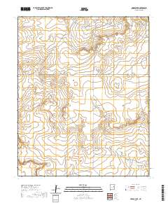 Harben Lake 2020 topographic map thumbnail