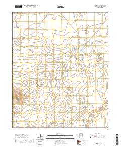 Harriet Ranch 2020 topographic map thumbnail