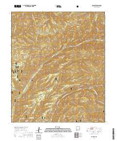 Hay Mesa 2020 topographic map thumbnail
