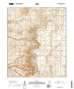 Haystack Butte 2020 topographic map thumbnail