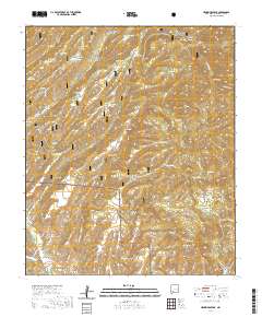 Hendricks Peak 2020 topographic map thumbnail