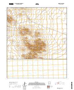 Hermanas 2020 topographic map thumbnail