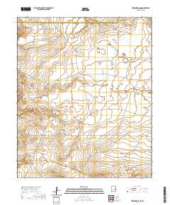 Hernandez Lake 2020 topographic map thumbnail