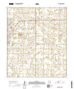 Hobbs East 2020 topographic map thumbnail