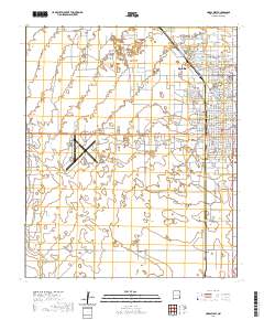 Hobbs West 2020 topographic map thumbnail