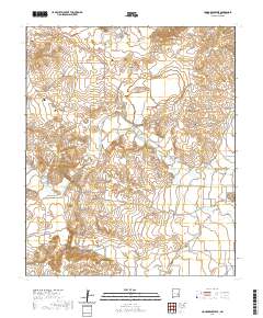 Hondo Reservoir 2020 topographic map thumbnail