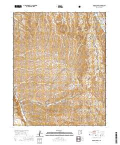 Horcado Ranch 2020 topographic map thumbnail