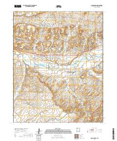 Horn Canyon 2020 topographic map thumbnail