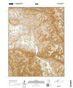 Horse Lake 2020 topographic map thumbnail