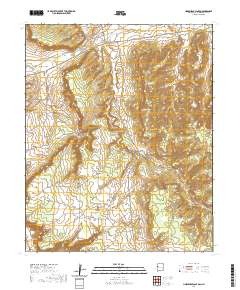 Horsehead Canyon 2020 topographic map thumbnail