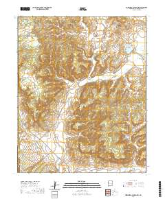 Horsehead Canyon NW 2020 topographic map thumbnail