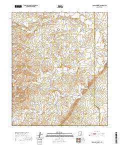 Horseshoe Bend NW 2020 topographic map thumbnail