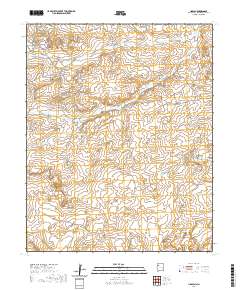 Hospah 2020 topographic map thumbnail