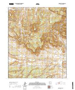 Hosta Butte 2020 topographic map thumbnail