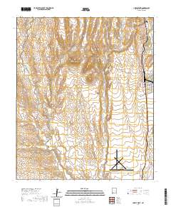 Hurley West 2020 topographic map thumbnail