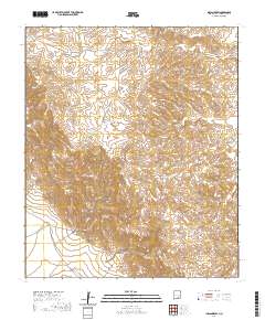 Indian Draw 2020 topographic map thumbnail
