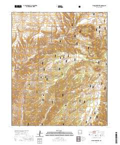 Indian Peaks West 2020 topographic map thumbnail