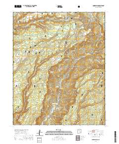 Jemez Springs 2020 topographic map thumbnail