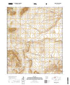 Jicarilla Peak 2020 topographic map thumbnail