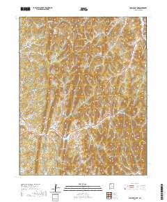 John Mills Lake 2020 topographic map thumbnail