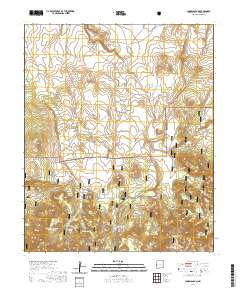 Jones Canyon 2020 topographic map thumbnail